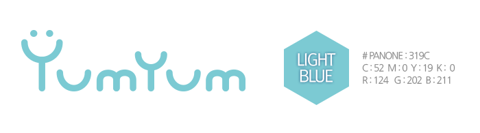 COLOR PALETE / LIGHT BLUE : # PANONE : 319C
							C : 52  M : 0  Y : 19  K :  0 
							R : 124   G : 202  B : 211